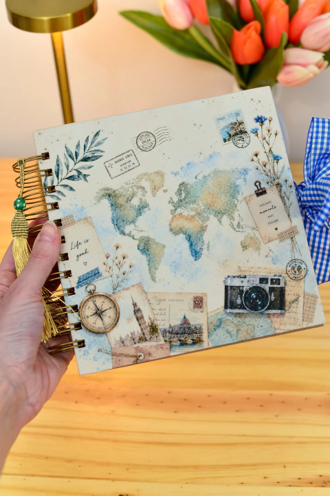 Scrapbook/Álbum - Viagem