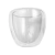 Cafetera Estilo Italiana 6 Pocillos + 2 Vasos Doble Vidrio Hudson - Davanti Bazar