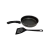 Sarten Recta Paris De 24cm + Espátula Tramontina - comprar online
