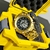 SKELETON DOURADO/PRETO