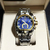 ZEUS MAGNUM PRATA/AZUL/DOURADO - comprar online