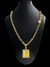 Cordão Maciço Cadeado 10mm + Pingente Letra Banhado Ouro 18k - comprar online
