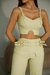 Conjunto Mel de Calça e Croppend na internet