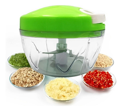 Processador Triturador Moedor De Alimentos Manual Alho 500ml