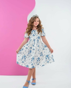 Vestido Realeza Azul - loja online