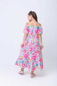 Vestido Samara Floral - Bella Menina 