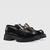 Mocassim com sola de borracha e Horsebit