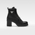 Bota curta em Re-nylon e couro - comprar online