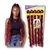 Imagem do ￼Jumbo French Curl Braids 5x 60cm Cherey Braids Boho Onduladas 400g Jumbo trança com cachos
