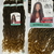 ￼Faux Locs Cabelo Rémovivel Dread com Cachos nas pontas Aplicação em Crochet Braids - Luana Hair