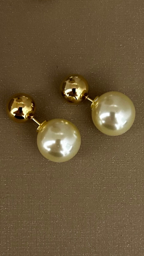 Brinco earcuff pérola - comprar online