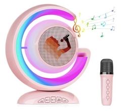 Imagen de Velador Parlante Karaoke Bluetooth Con Micrófono-. YS-110-.