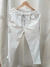 BABUCHA BLANCA CON GALON STRASS - comprar online