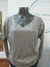 sweater vison con plata en los hombros