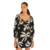 Vestido Curto Manga Estampado Coqueirada FARM - comprar online