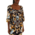 Vestido Longo Manga Estampado Jardim Real FARM na internet