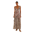 Vestido Babados Estampado Baby Onça FARM - comprar online