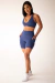 Short Fitness Com Bolso Evolve Azul SHEV29 - CAMPOFIT