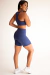 Short Fitness Com Bolso Evolve Azul SHEV29 - loja online