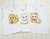 Kit 3 camisetas gatinhas