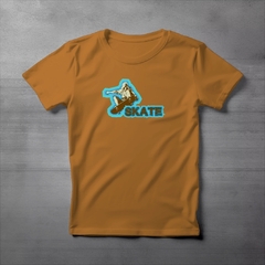 Camiseta Skate Mostaza