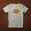 Camiseta dinosaurios Titanoboa Vainilla
