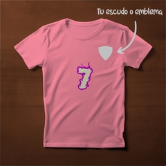 Paquete de 6 o 12 camisetas para equipos Fuego Rosado Pastel en internet