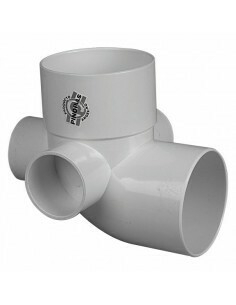 CODO C/TRES ACOM. PVC ø 110 - comprar online