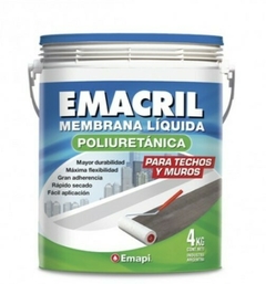 EMACRIL MEMBRANA POLIURETANICA 20 KG EMAPI - comprar online