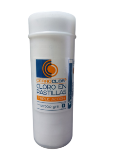 CLORO EN PASTILLA TRIPLE ACCION 500GR