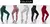Calça Legging com Recortes Cintura Alta Sportswear Respirável Workout. - LOJA PRIME
