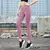 Calça Legging com Recortes, Justa Cintura Alta Malha Push Up E Cropped - loja online