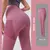 Calça Legging Calça com Recorte e Com Bolsos Laterais.