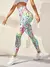 Legging Fitness Estampa Esportivas Tie Dye Com Impressão 3D