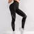 Calça Legging com Recortes Cintura Alta Sportswear Respirável Workout.