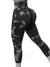 Legging Fitness Estampa Costura de Cintura Altas, Tie-Dye, Calças STretch Pêssego. - comprar online