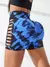 Short Fitness Seamless Tie Dye, Cintura Alta, Elástico, Hip Lifting. - LOJA PRIME