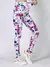 Legging Fitness Estampa, Floral De Cintura Alta Branca. - loja online
