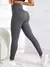 Legging Fitness Lisa de Cintura Alta, Calças Esportivas com Nervuras, Roupa Casuais Para Outono e Inverno. na internet