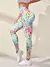 Legging Fitness Estampa Esportivas Tie Dye Com Impressão 3D