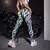 Legging Fitness Estampa Esportivas Tie Dye Com Impressão 3D