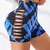 Short Fitness Seamless Tie Dye, Cintura Alta, Elástico, Hip Lifting.