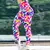 Legging Fitness Estampa Cintura Alta,Esportivas, Ginástica Impressão de Treino.