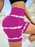Imagem do Short Fitness Tie Dye Seamless, Elástico, Lifting de Quadril, Mallha Esportes, Moda Running.