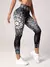 Legging Fitness Estampa elásticas, Floral Com Elástico Na Cintura.