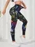 Legging Fitness Estampa Esportivas Tie Dye Com Impressão 3D - comprar online