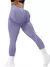 Calça Legging com Recortes Cintura Alta Feminina, Calças Stretch Peach Butt.