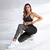 Calça Legging com Recortes Com Bolsos Laterais cintura alta, bunda push. - LOJA PRIME