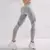 Calça Legging com Recortes Cintura Alta Sportswear Respirável Workout. - comprar online