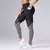 Calça Legging com Recortes Com Bolsos Laterais cintura alta, bunda push.